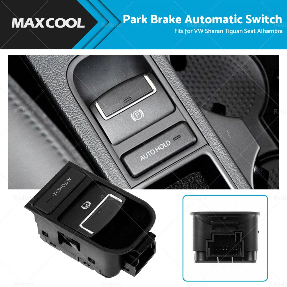 Electronic Parking Brake Switch for VW Tiguan, Sharan, Audi Q3, Skoda (2010–2023)