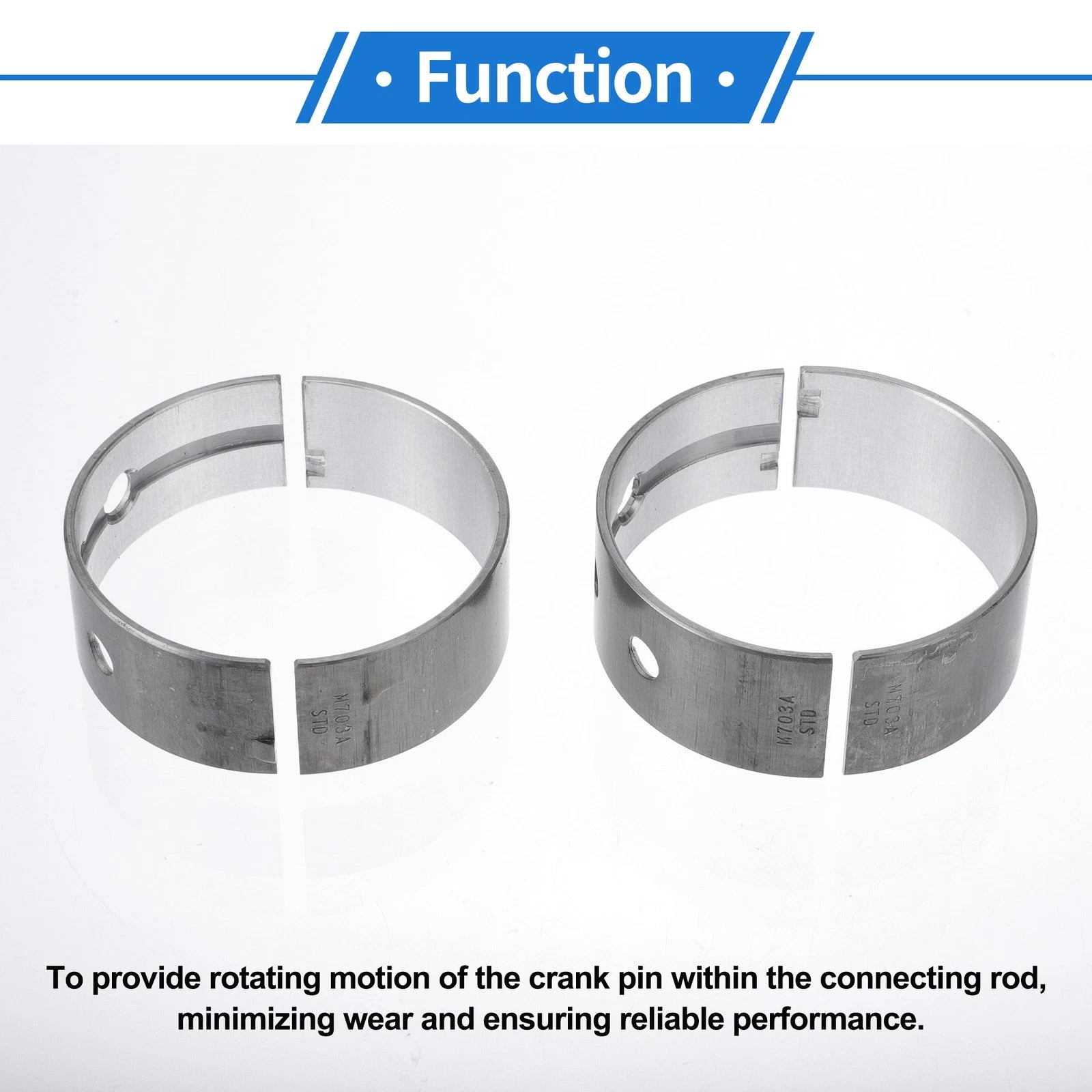 Main Bearing Set No.1170175022 for Toyota Previa (1990–1995)
