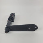Right Black Highway Peg Mount with Black Skull Foot Peg for Harley Dyna (1991–2017)
