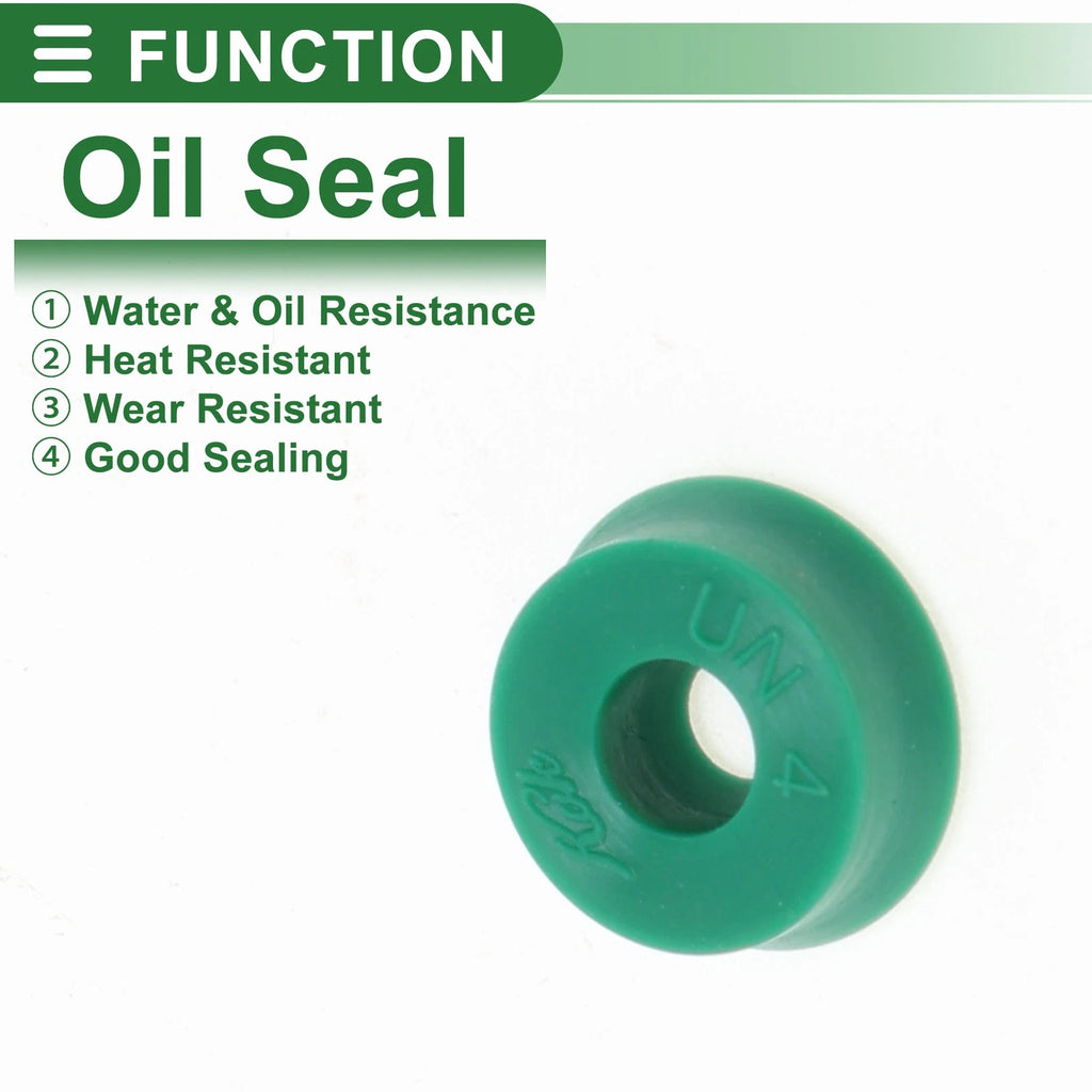 Set of 5 Oil Seal Ring Rotary Shaft Seal 4x10x4mm High Pressure