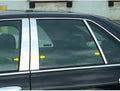 6pc. Luxury FX Chrome Pillar Post Trim for 1998-2004 Cadillac Seville