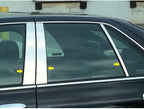 6pc. Luxury FX Chrome Pillar Post Trim for 1998-2004 Cadillac Seville