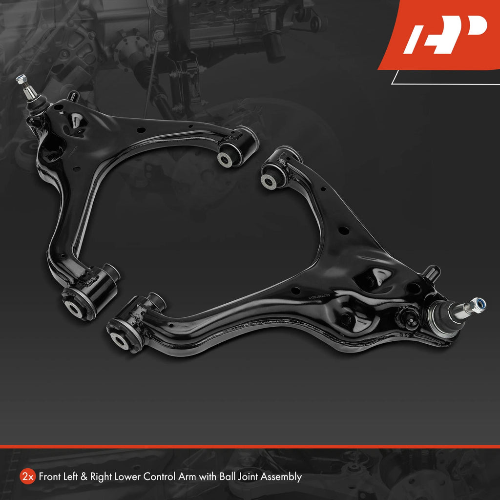 2X Front Lower Control Arm with Ball Joint for Ford F-150 (2021–2023)