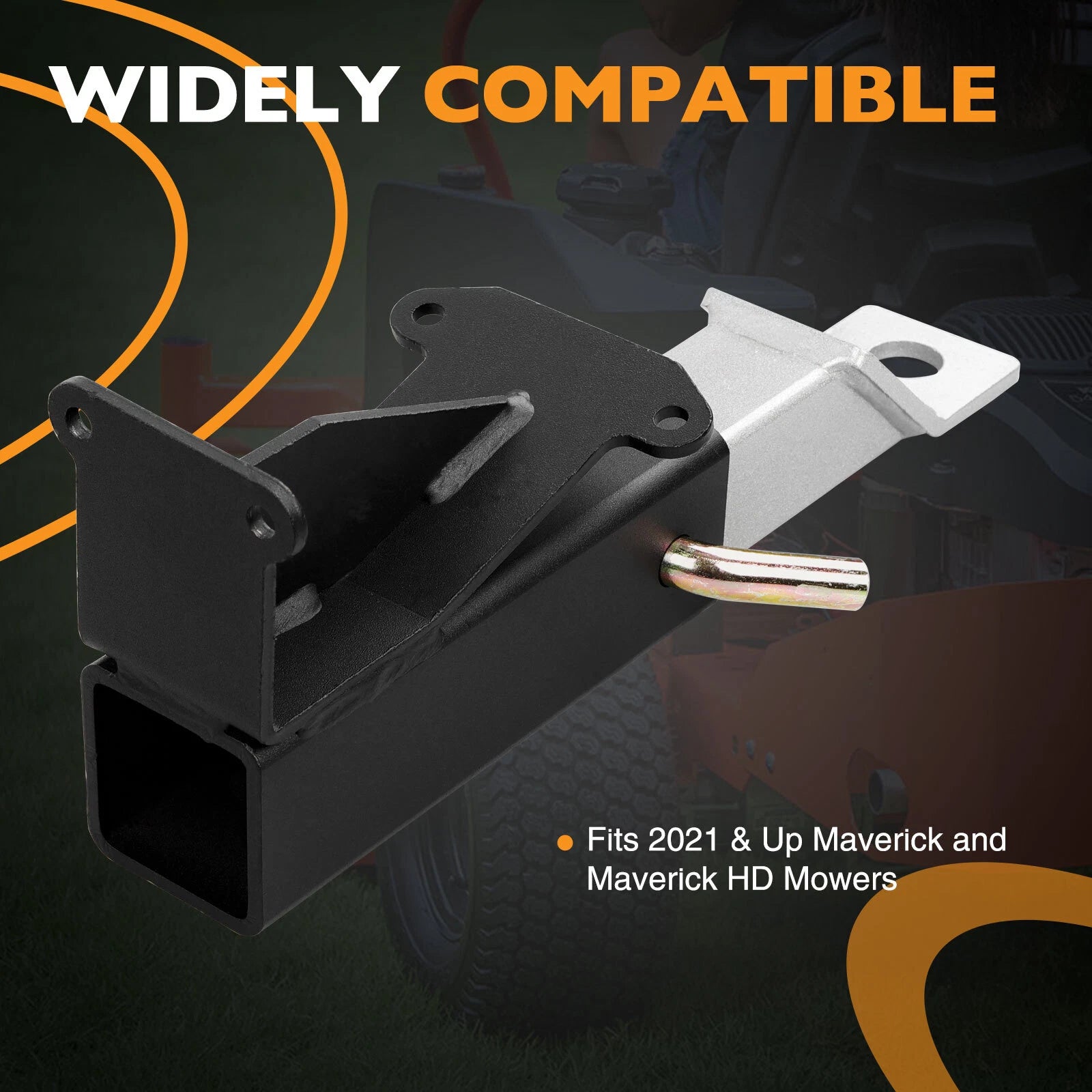 2" Trailer Hitch Receiver Kit for Bad Boy