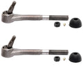 Set of 2 Inner Steering Tie Rod Ends for Chevy GMC