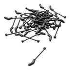 30pcs Hook Sleeves for Carp Fishing (3.3cm, 3.6cm)