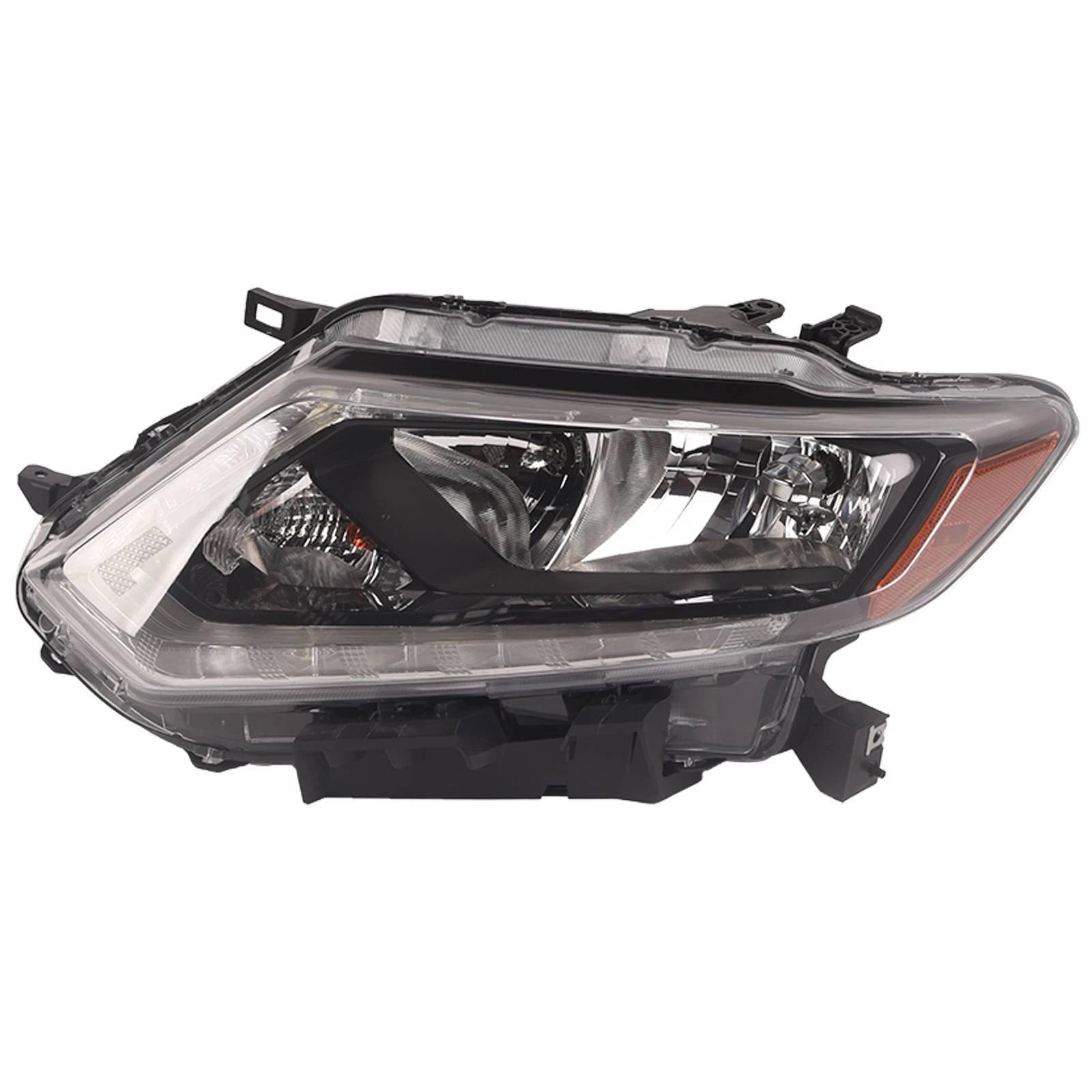 Left Driver Side Halogen Headlight Assembly for Nissan Rogue (2014-2016)