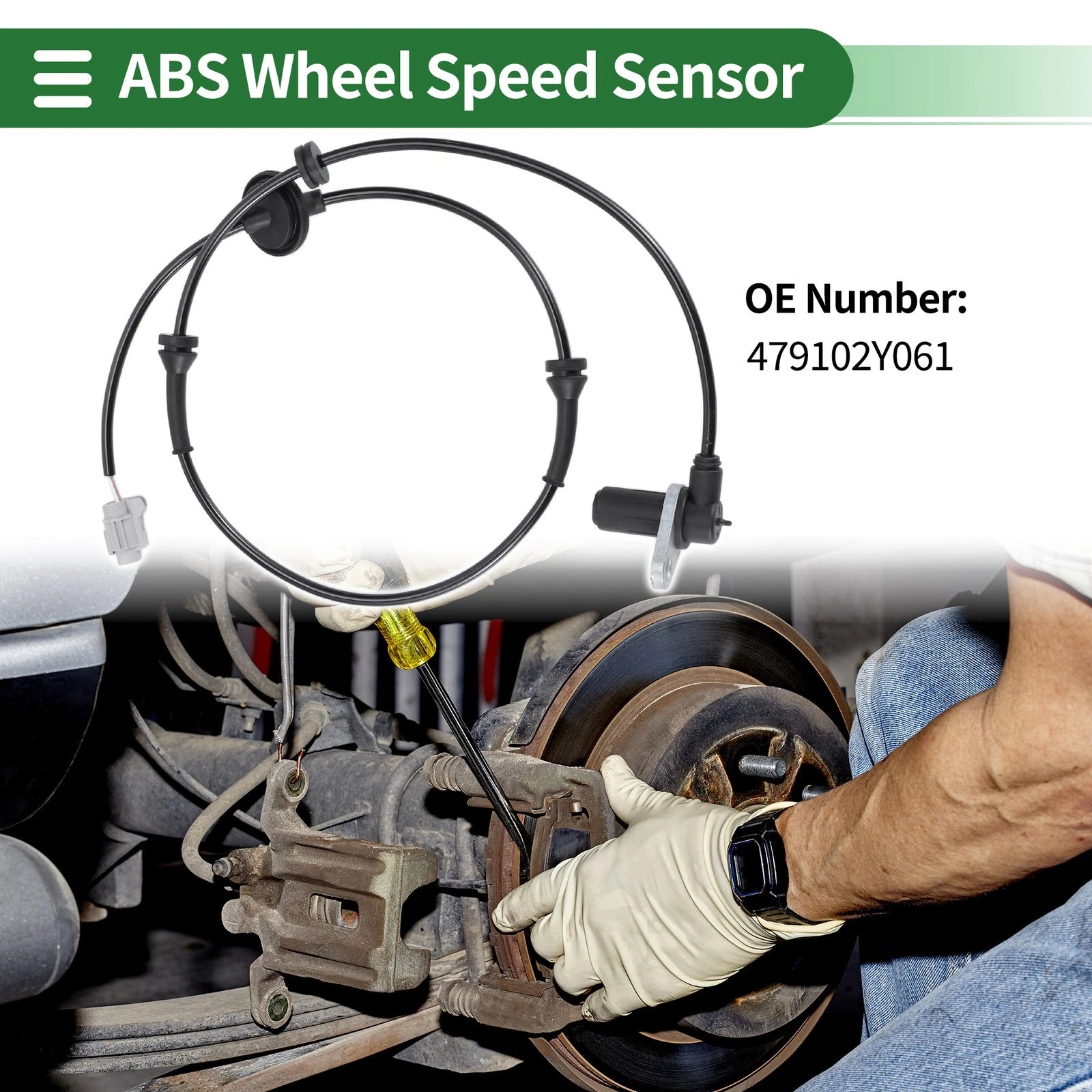 ABS Wheel Speed Sensor No. 479102Y061 for Nissan Maxima (2000–2003)