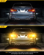 2X LED Front Turn Signal Parking Light Bulbs for Various Vehicles (YYYY–YYYY)