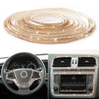 Rhinestone Trim Tape for Upscale Car Interior Decoration
