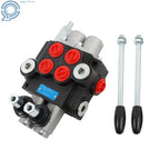 BSPP 2 Spool Control Valve 3600 PSI 11GPM for Skid Steers