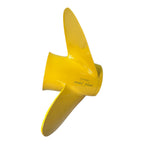3X 14 3/4 x 16 RH Yellow SS Propeller for Evinrude Johnson (763912)