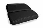Leather Console Lid Armrest Cover for BMW F10 528 535 (2011–2016) Gray Stitch