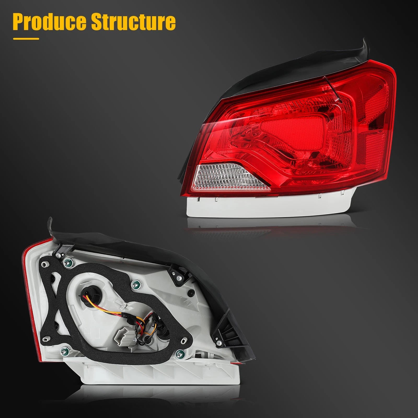 Right Side Tail Brake Lamp Assembly for Chevrolet Impala (2014–2020)
