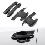 Set of 4 Carbon Fiber Front Door Handle Covers for Toyota C-HR (2017–2022)