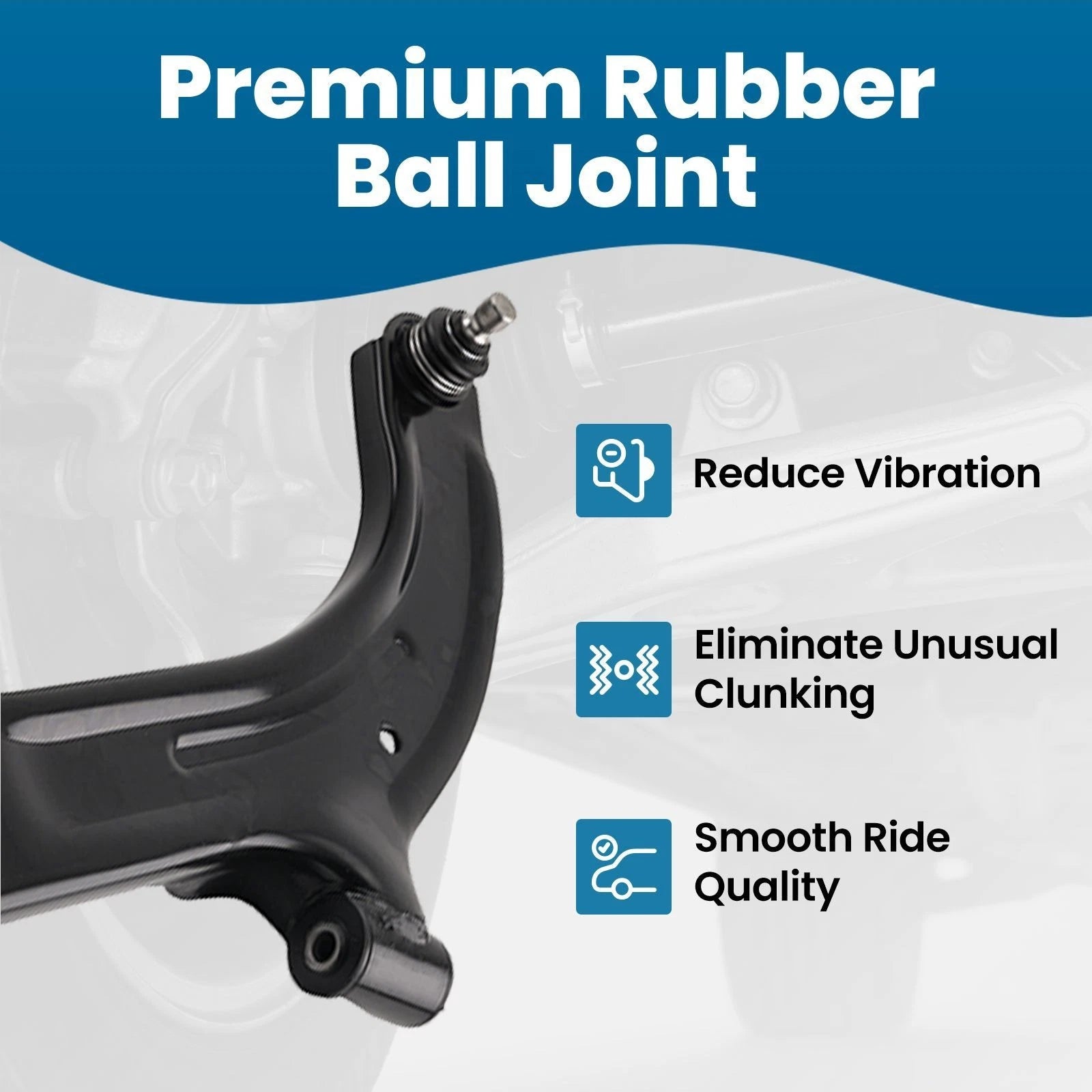 Front Lower Control Arm Sway Bar Link and Tie Rod End for Nissan Versa (2007–2011)