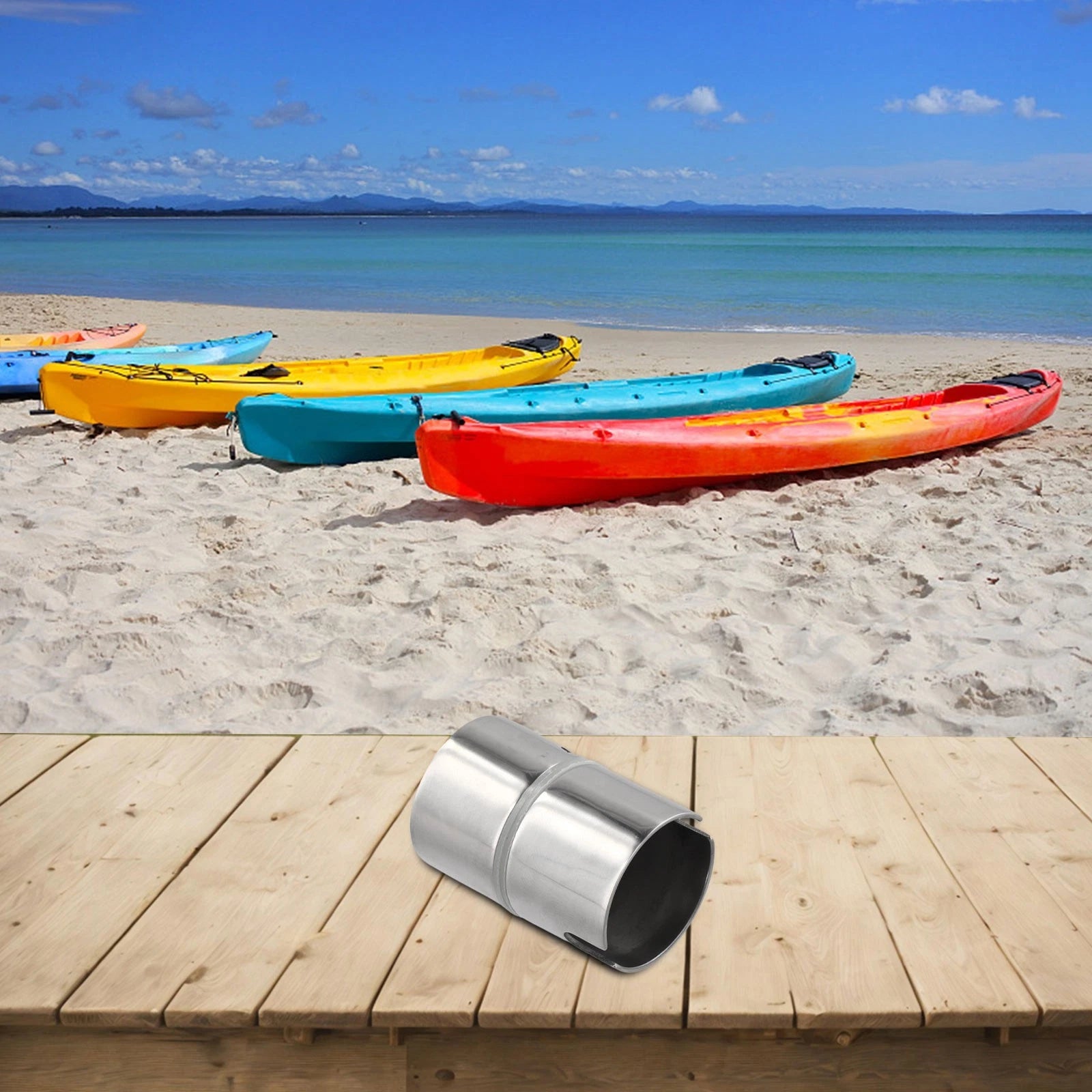 Rotatable Swivel Fishing Rod Holder Insert for Boats Yachts