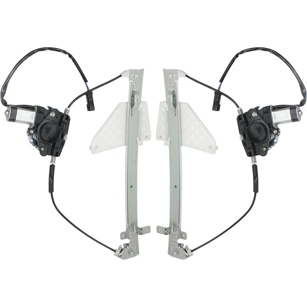 Power Window Regulator Set for Jeep Grand Cherokee (2001–2004) Rear with Motor