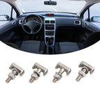 Set of 4 M6 Stainless Steel Battery Connectors for Marine Installation