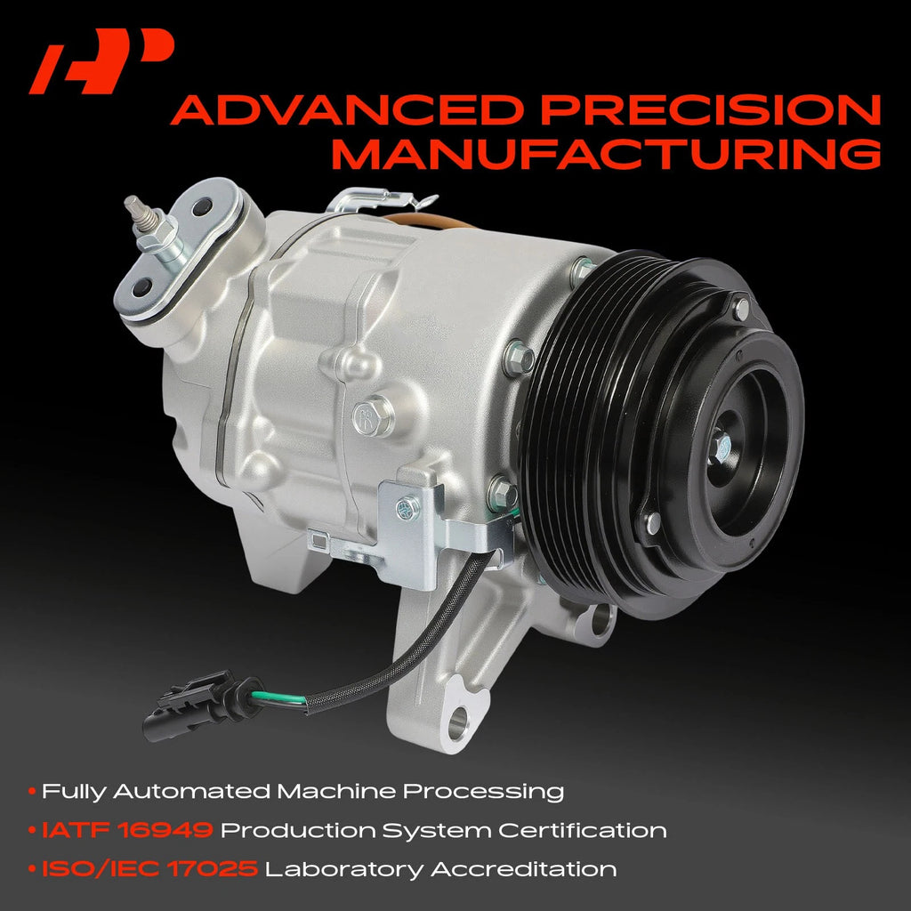 A/C Compressor with Clutch for Chevy Equinox (2012-2016) Impala (2012-2014)