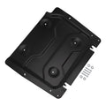 Black Trunk Metal Base Plate for Harley Touring Street Glide (2014–2024)