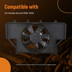 Cooling Fan Assembly 190156C1A01 for Honda Accord (2018–2022)