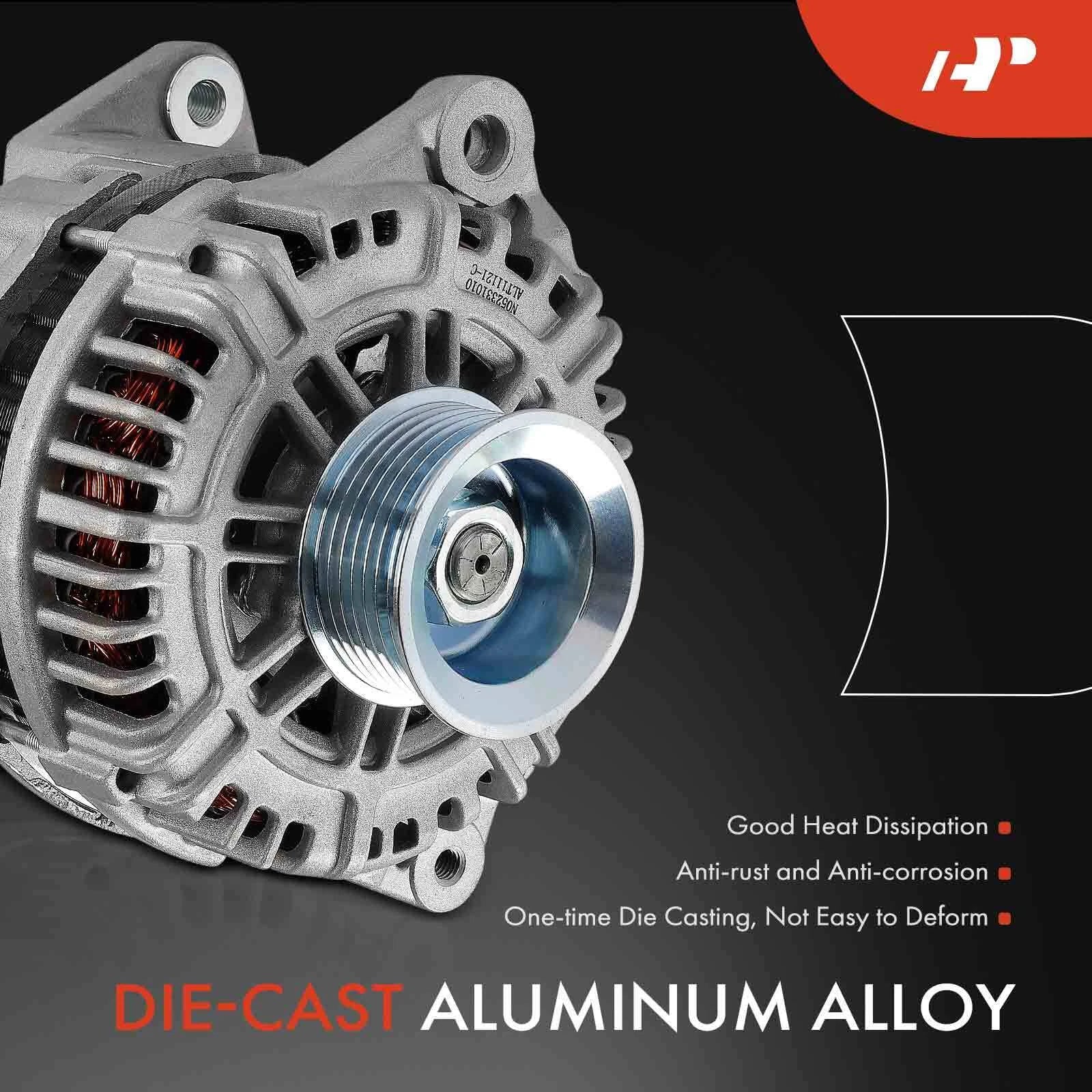 Alternator for Nissan Frontier Pathfinder Xterra (2005-2007) 110A