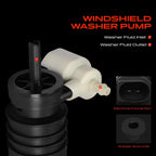 Windshield Washer Pump with Rubber Grommet for Volkswagen Jetta