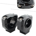 28mm CNC Motorcycle Universal Handlebar Fat Bar Riser Mount Clamp