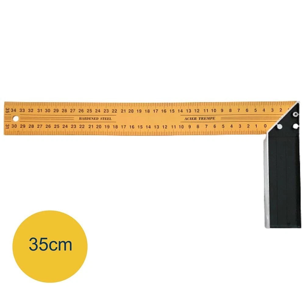 Stainless Steel Ruler Square 90 Degree Angle for Woodworking