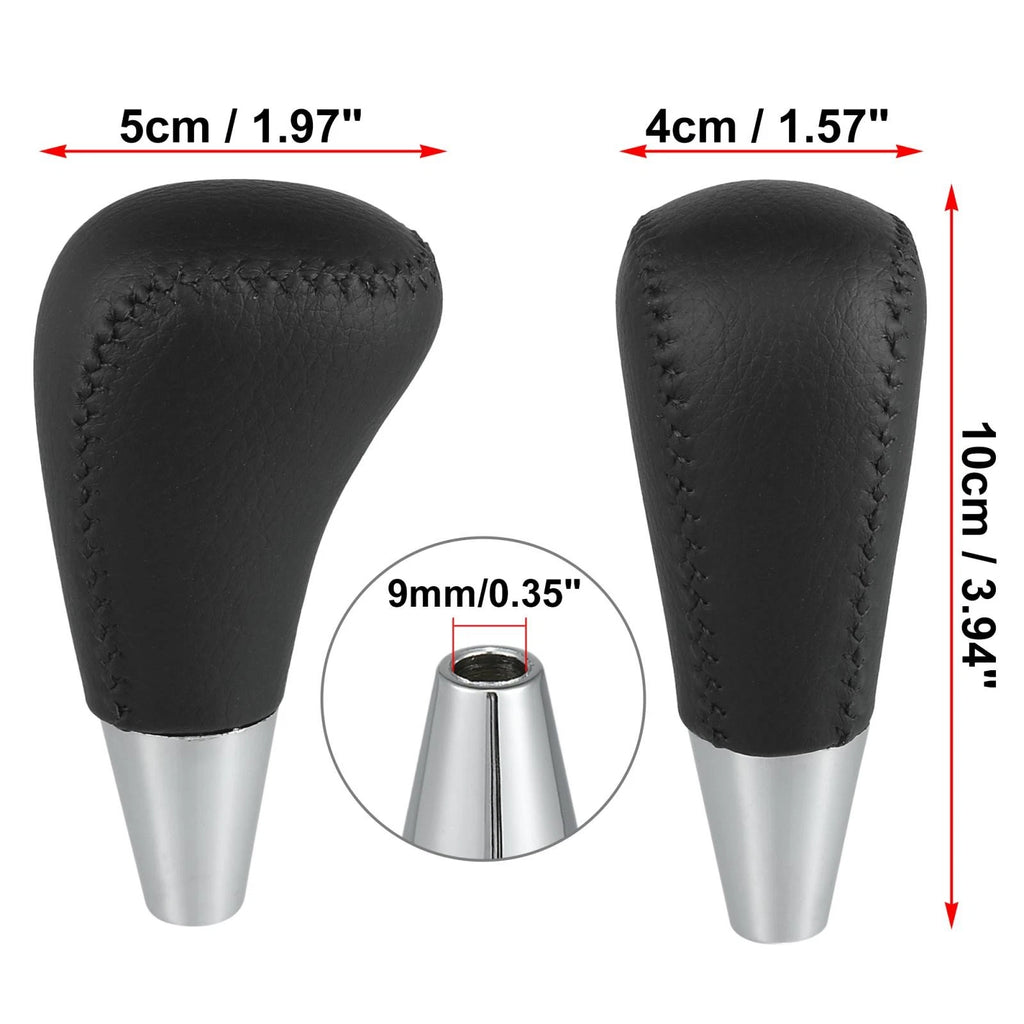 Gear Shift Knob for Toyota Lexus (2000–2023) Black Faux Leather