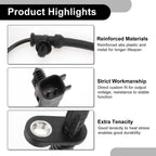 ABS Wheel Speed Sensor Kit for Dodge - 1 x Rear Left/Right ()