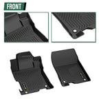 Set of 4 All Weather TPE Floor Mats for Honda Accord Sedan (2008–2012)
