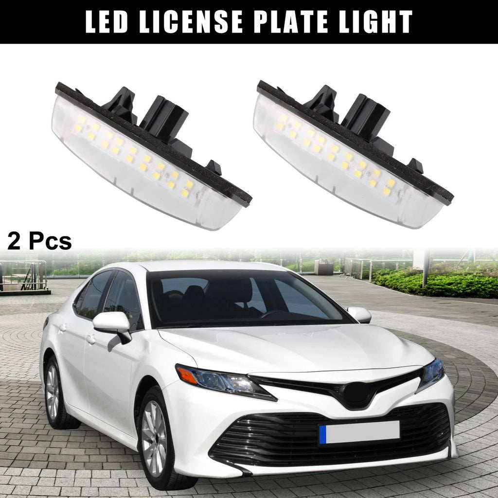2X LED License Plate Light for Lexus IS ES GS RX (2014–2021)