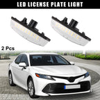 2X LED License Plate Light for Lexus IS ES GS RX (2014–2021)