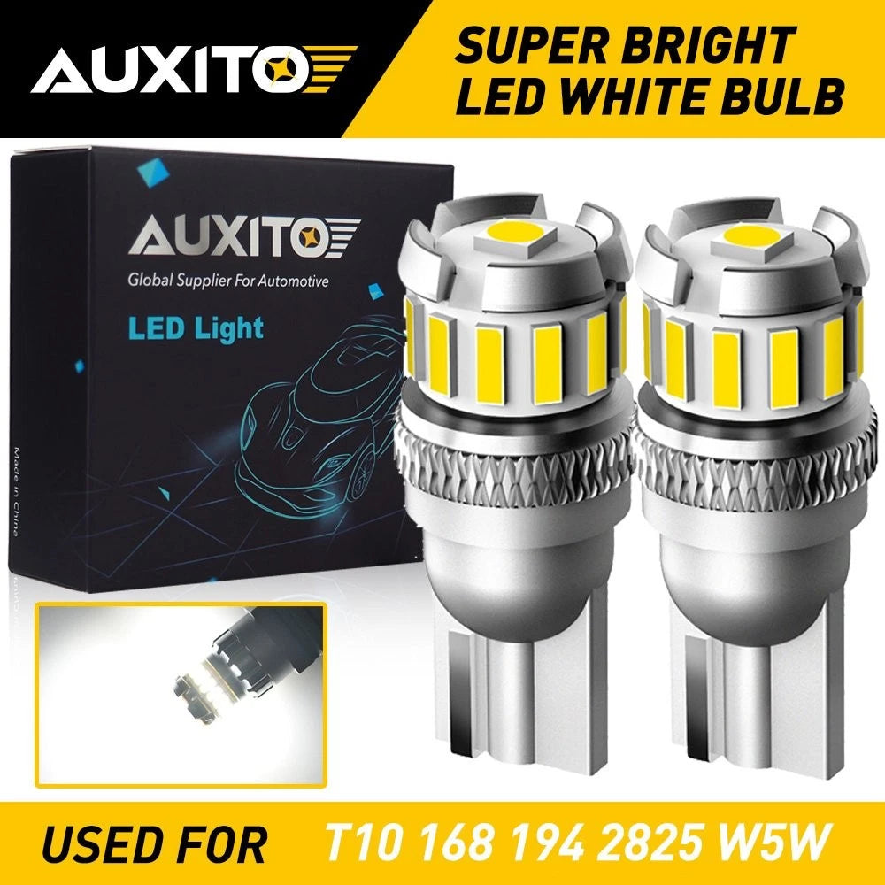 AUXITO T10 501 W5W 6500K LED Side Light Bulb for (2010–2023)