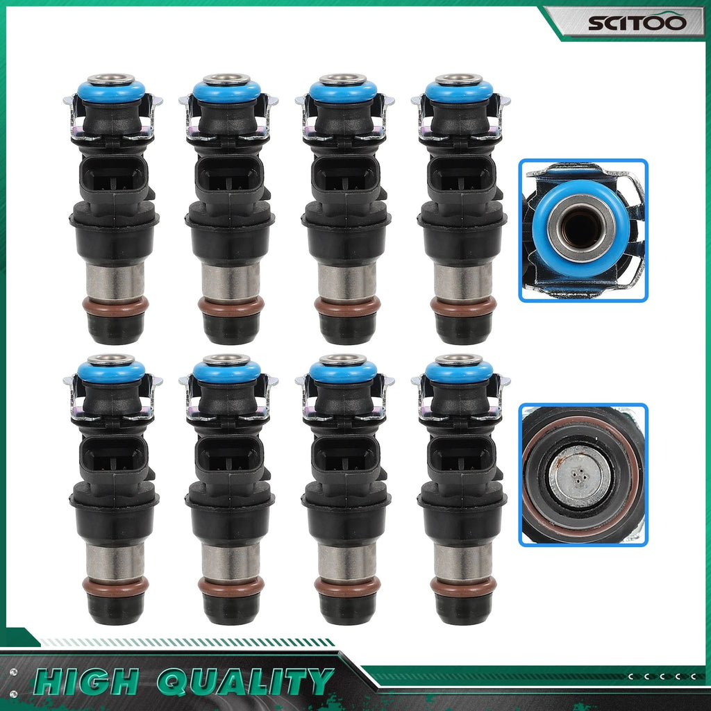 8PCS Fuel Injectors for Chevrolet Silverado 1500 GMC Sierra 1500 (1999–2000)