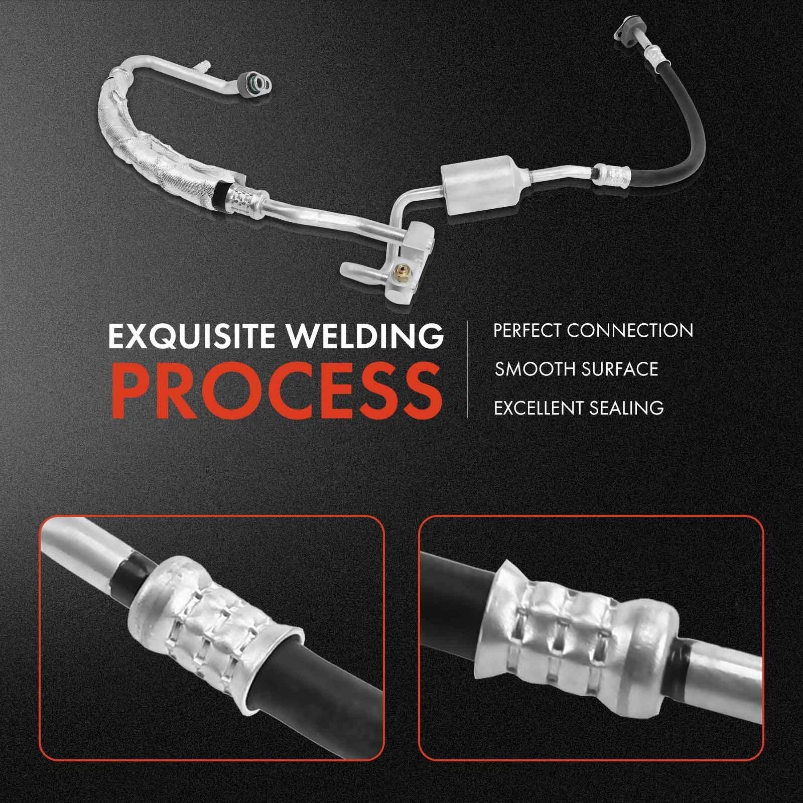 2X A/C Suction & Discharge Line Hose for Ford Mustang (2010)