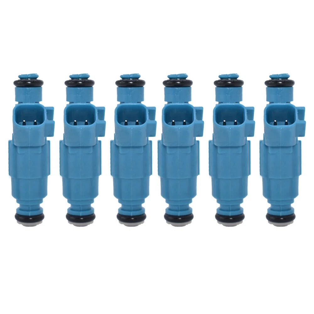 Set of 6 Fuel Injectors for Jeep Liberty Dodge Ram 1500 V6 (2002–2003)