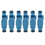 Set of 6 Fuel Injectors for Jeep Liberty Dodge Ram 1500 V6 (2002–2003)