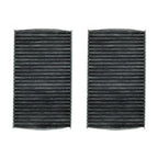2x Auto Fiber Cabin Air Filter for Chevrolet C3500 HD (2001–2002)