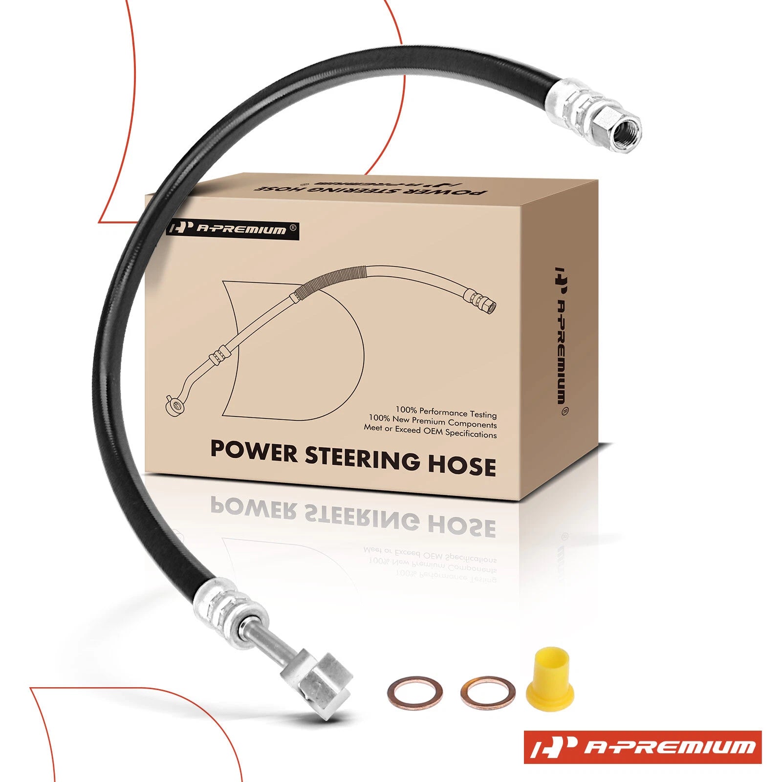 Power Steering Pressure Line Hose for Mitsubishi Mirage (1999–2002)