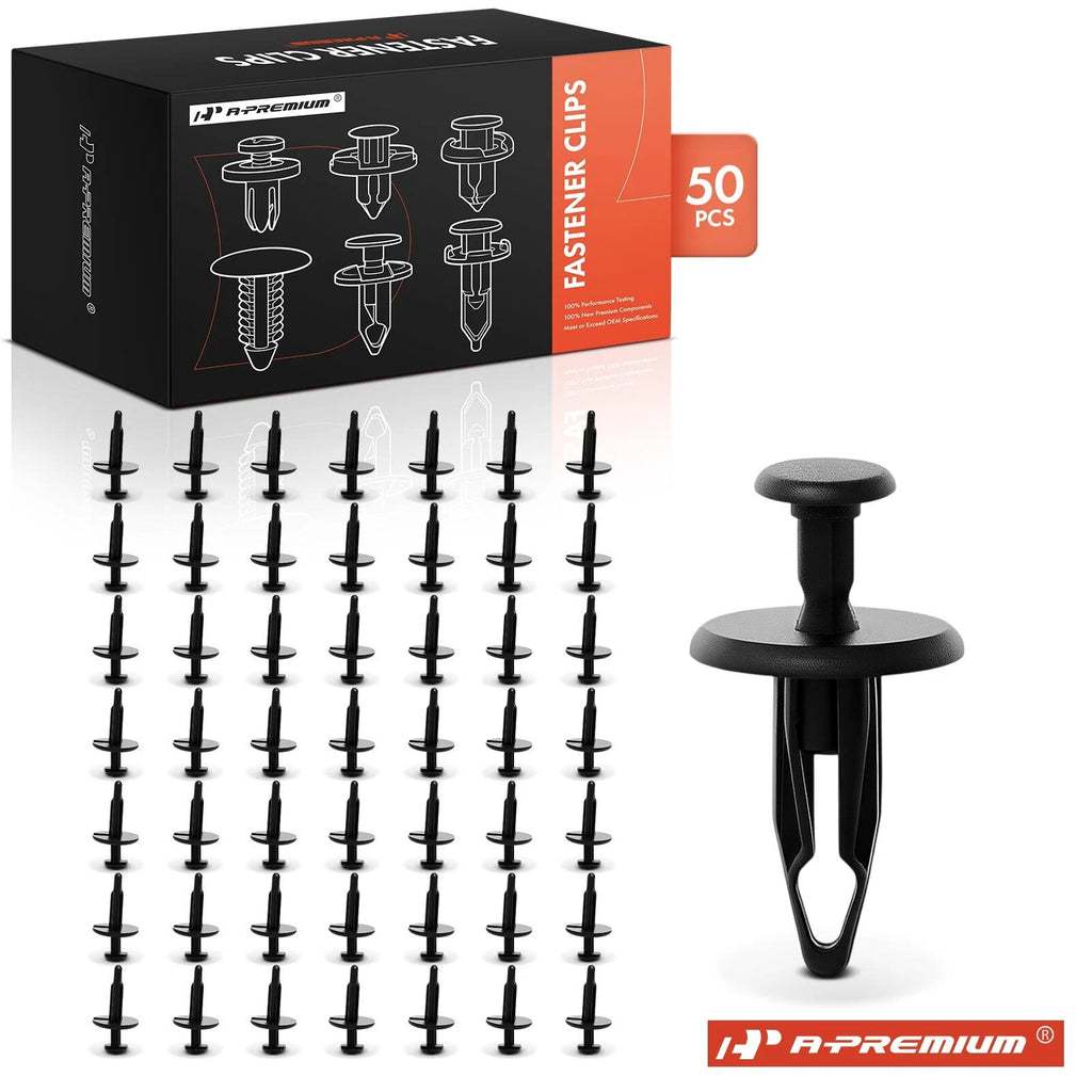 Set of 50 Fender Molding Retainer Clips for Dodge Ford Chevy