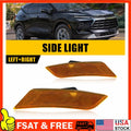 Amber Lens Front Bumper Side Marker Lights for Cadillac ATS (2013–2014) & XT5 (2017–2023)