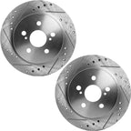 Rear Brake Disc Rotors for Toyota Corolla, Prius Prime, Lexus CT200h