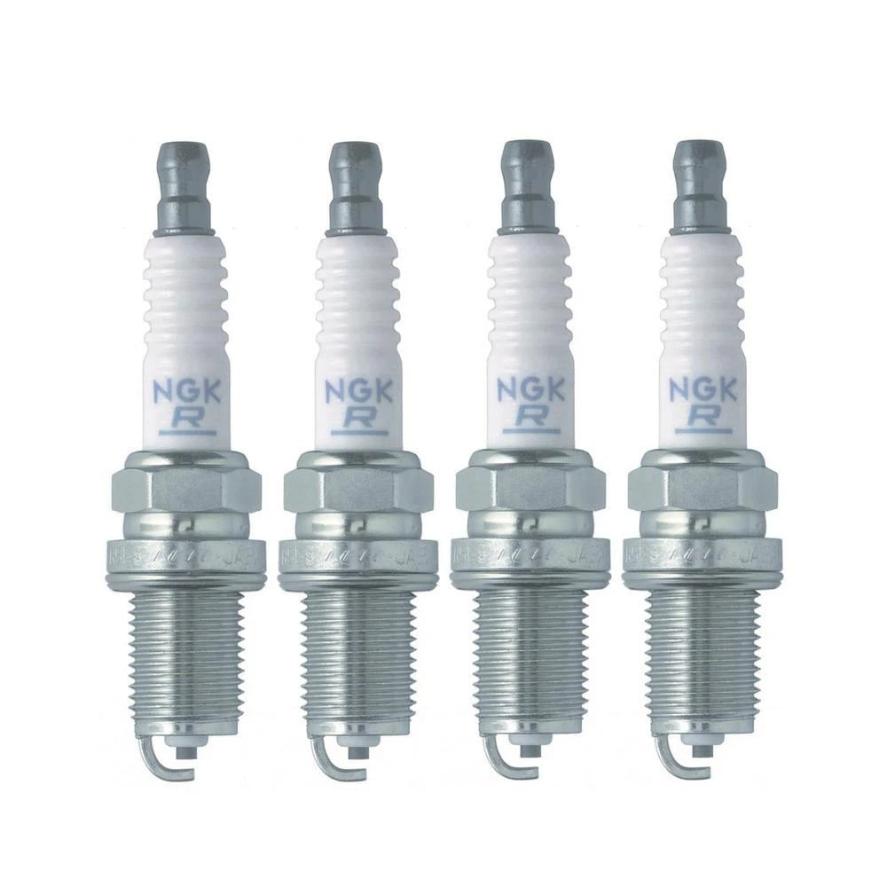 Set of 4 NGK Spark Plugs for Various Makes and Models (Standard Nickel)