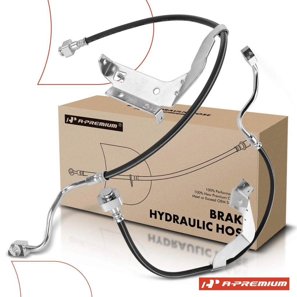 2X Front Brake Hydraulic Hose for Ford F-450 Super Duty (2012)