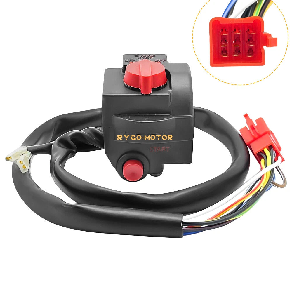 Control Switch Start Kill Stop Button for Honda CBX Super Sport (1981–1982)