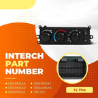 A/C Heater Climate Control Module 599-212 for Dodge Ram 1500 2500 3500 (2002–2005)