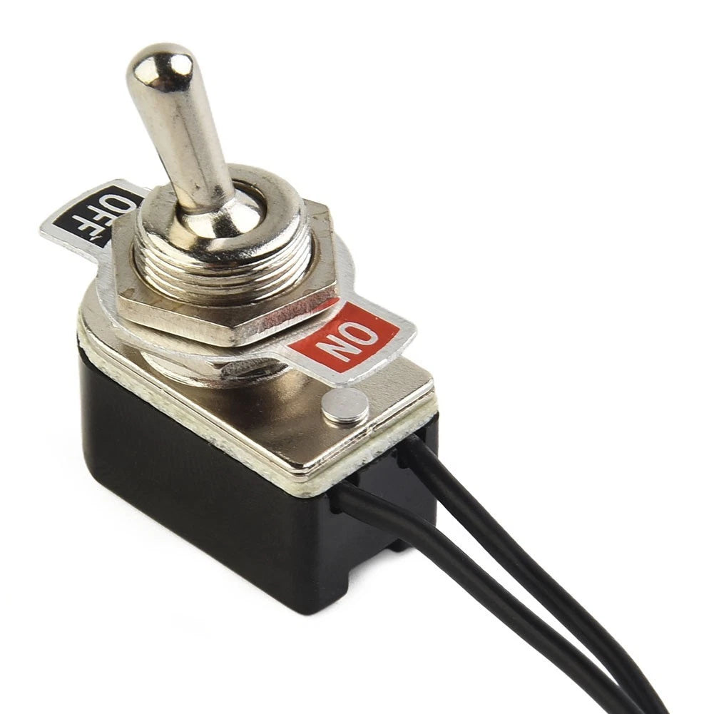 1PCS ON/OFF Prewired SPST Switch 6A125V for Automotive Applications